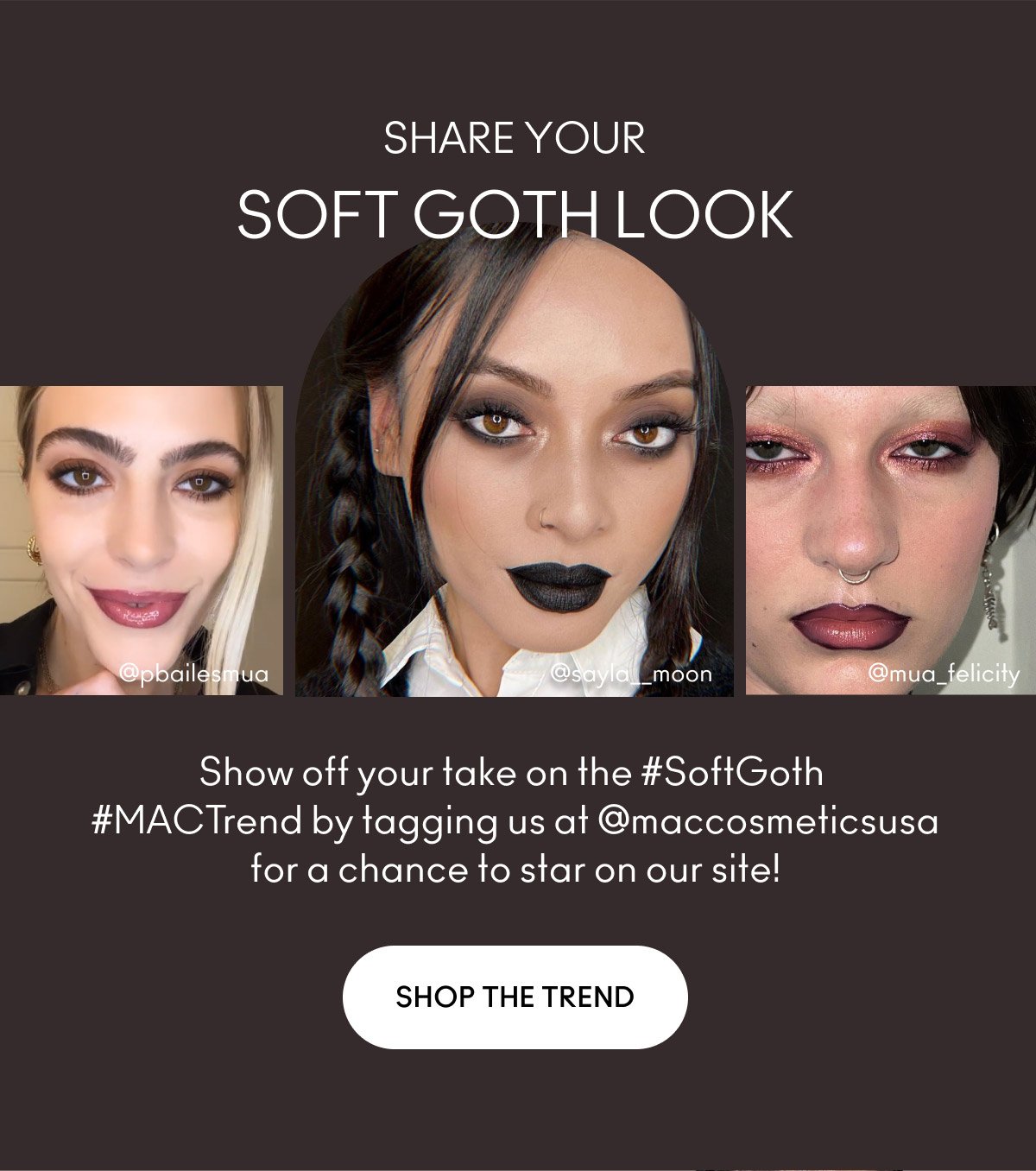 How to Do a Soft Goth Makeup Look