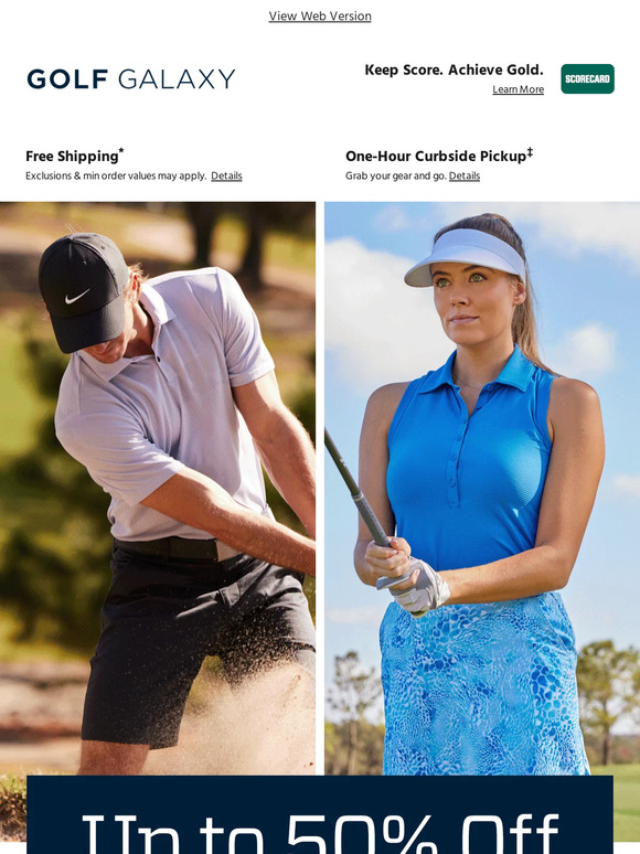 Deals. Delivered. 📩💥 Score low from the best brands in golf