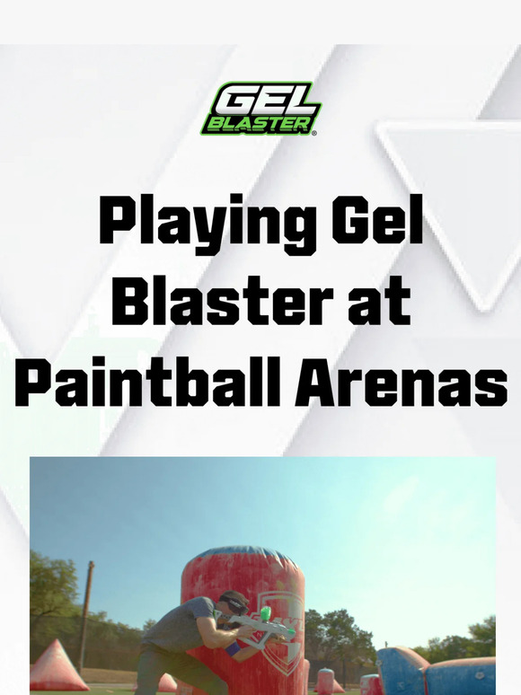 Gel Blaster, LLC Playing Gel Blaster At Paintball Arenas Milled