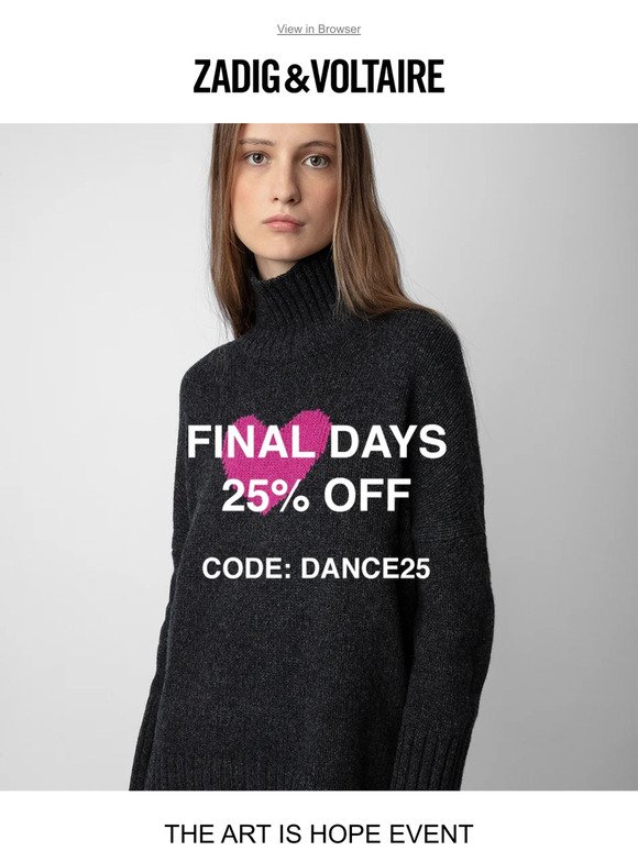 Final Days: 25% Off Fall Favorites