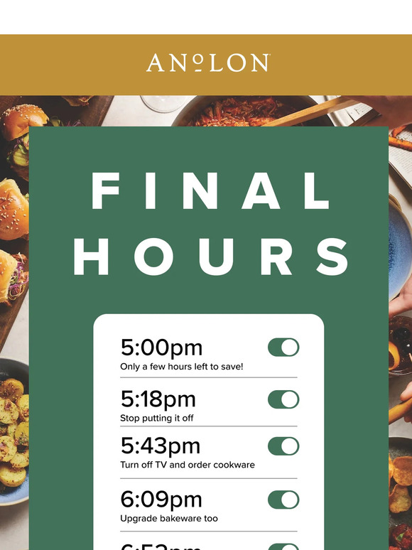 Fwd: Final Hours for Savings!