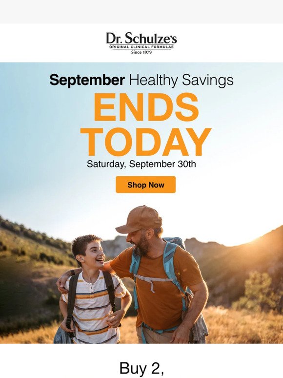 Ends Tonight: Specials to SUPERCHARGE Your Kids’ Health This School Year