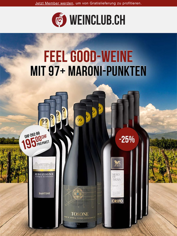Maroni-Liebling mit 97+ Punkten