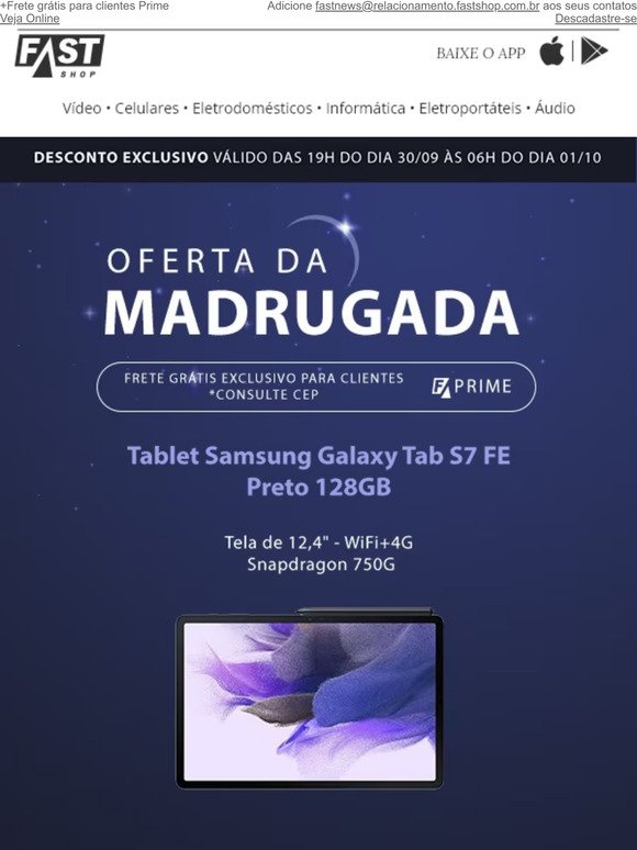Smartphones e Tablets Samsung com até 45% OFF. Aproveite!