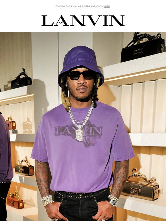 Lanvin: LANVIN X FUTURE | Milled