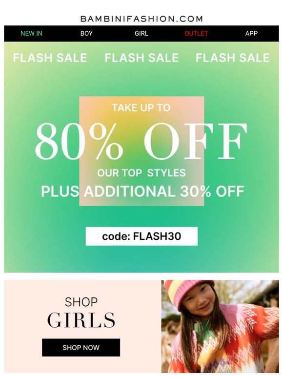 Time's Ticking: Extra 30% OFF Flash Sale on Top of Up To 80% OFF