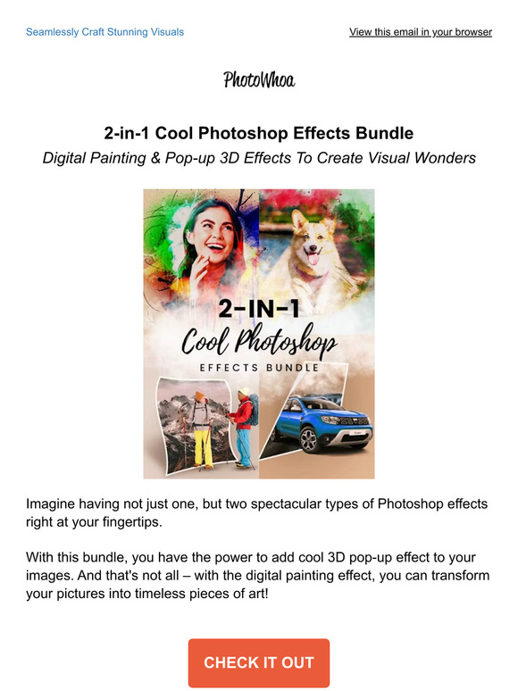 photowhoa [LATEST] 3D Popup + Digital Painting Effects Milled