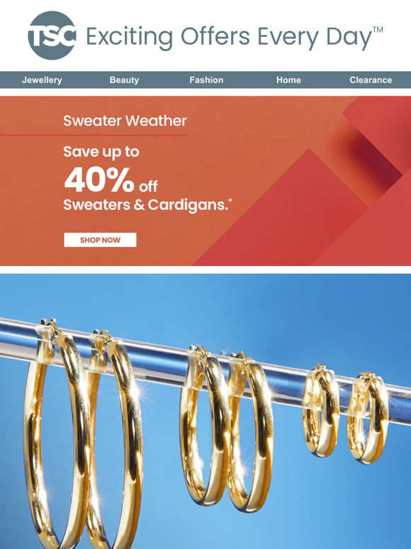 The Shopping Channel Get your shine on with 15 OFF all Jewellery Milled