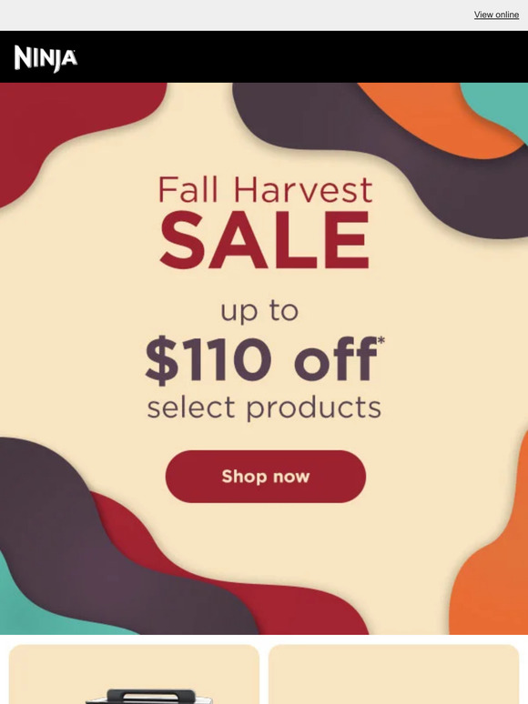 It's a cornucopia of savings—up to $110 off ���🍠