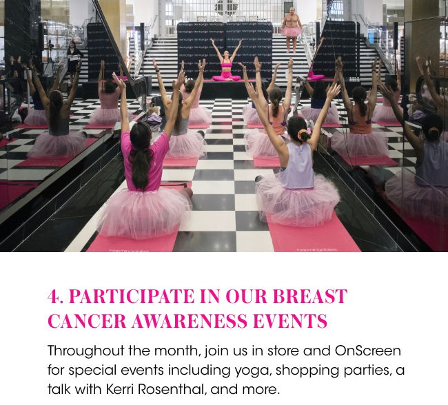 Bloomingdale's: Join us in support of breast cancer research