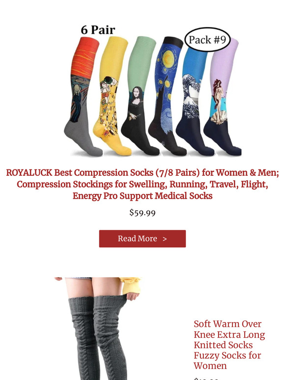 Absolutely love these compression socks... colors are so FUN!!!No swelling use it.