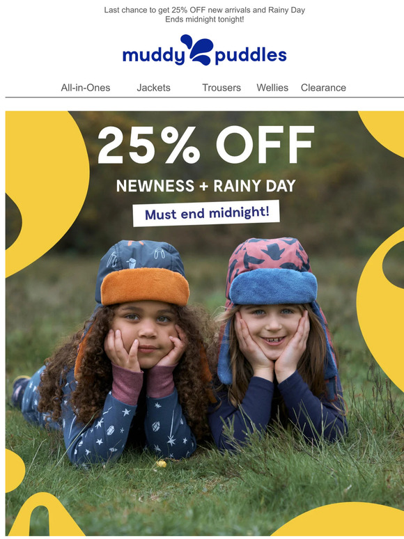 Don't miss out! ⏰ 25% OFF ends midnight