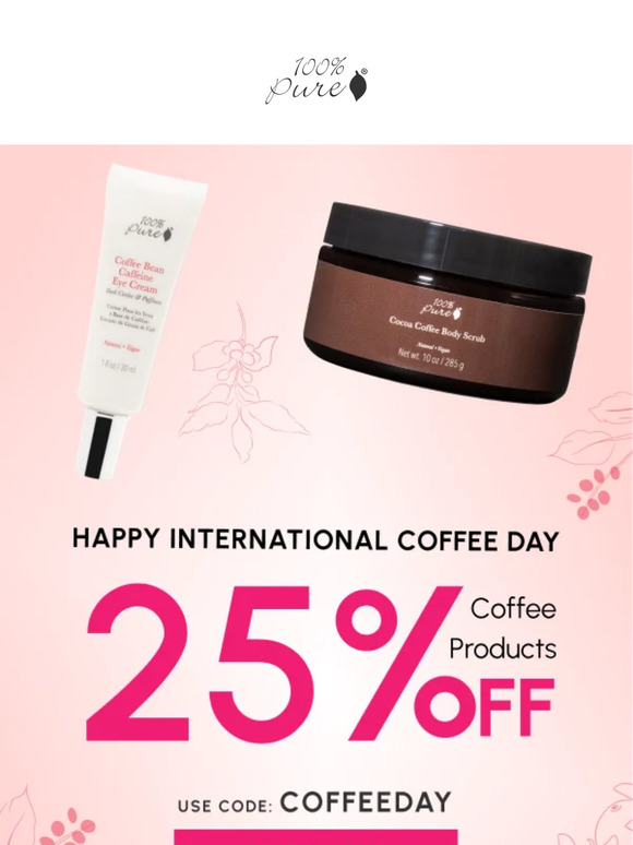 Celebrate International Coffee Day with a 25% Off Brew-tiful Surprise!