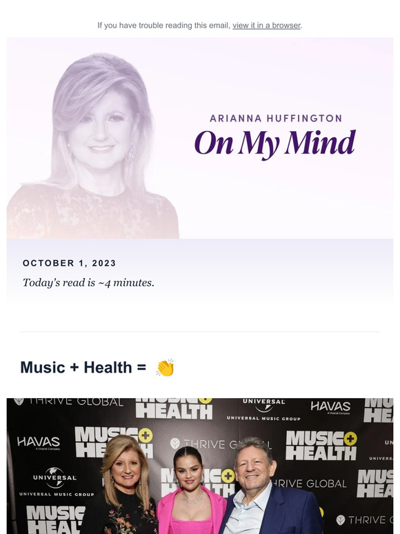 💭 The Next Frontier in Music + Health: On My Mind