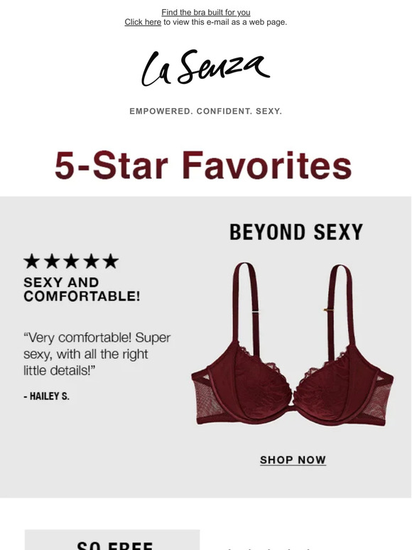 5 Star Favorite Bras