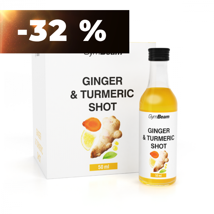 Shot cu ghimbir și turmeric - GymBeam