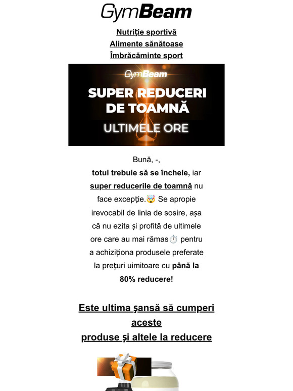 Ultima șansă! Super campania de toamnă este aproape de sfârșit⏰