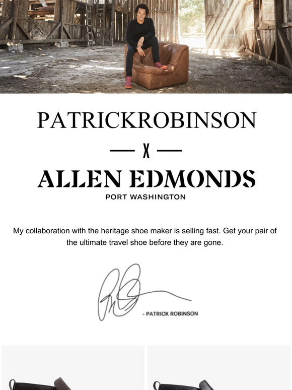 Allen Edmonds x Patrick Robinson