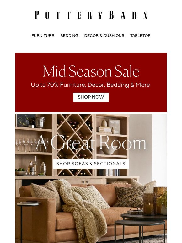 Up to 60% off Living Room