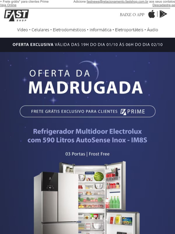 Seleção imperdível de Eletrodomésticos com até 35% OFF 🤩