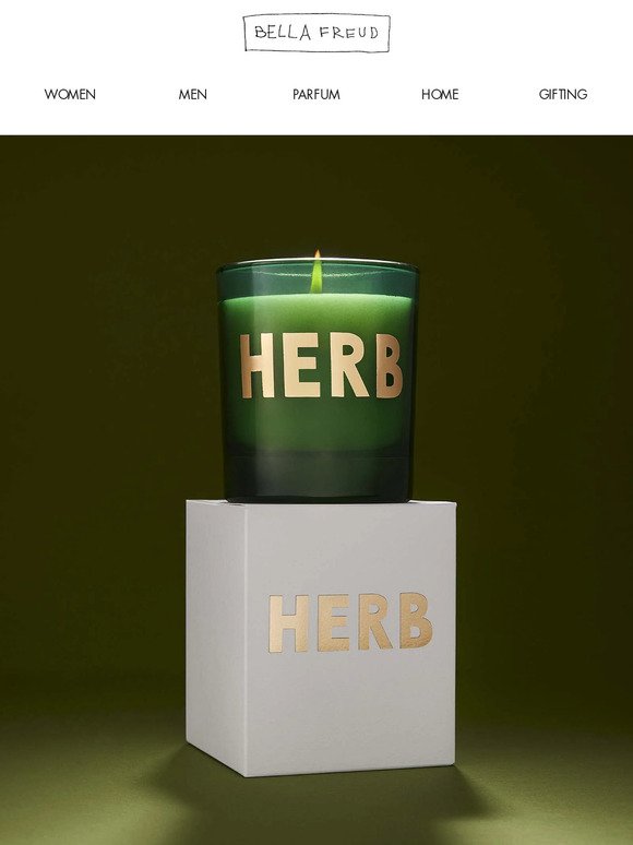 Heaven Scent: Herb Candle Just Launched