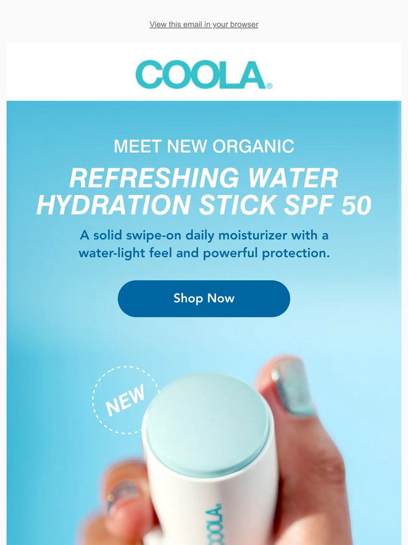 Beauty Care: NEW COOLA Refreshing Water Hydration Stick 💦 | Milled