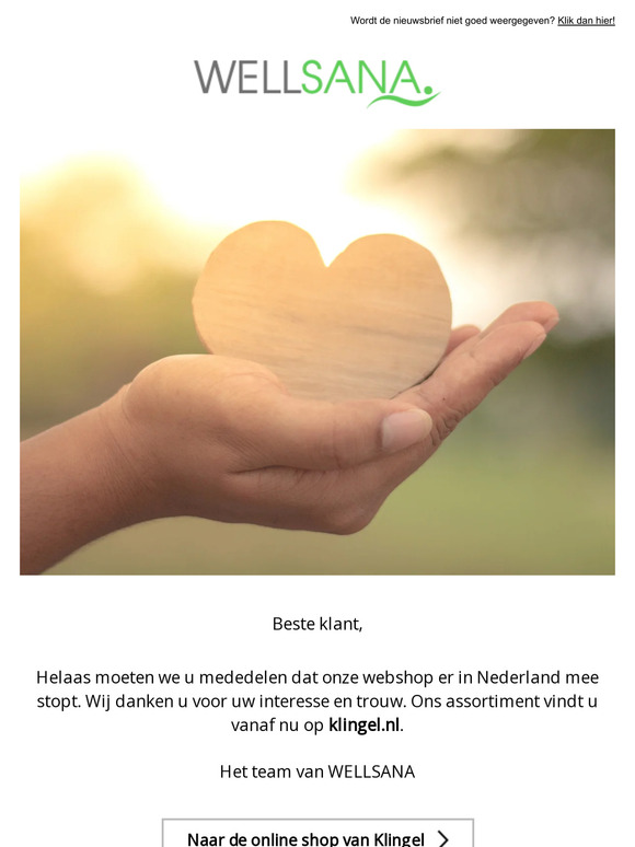 WELLSANA neemt afscheid
