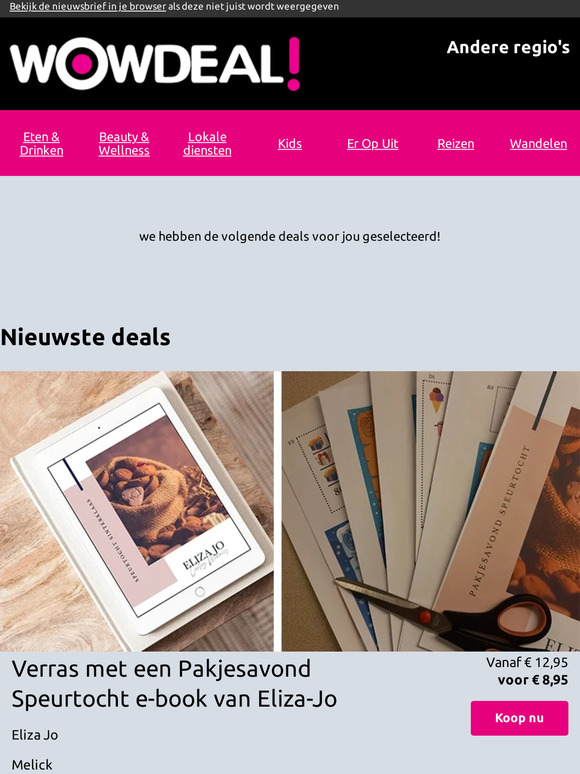 Verras met een Pakjesavond Speurtocht e-book van Eliza-Jo | Halloween?! Dat vier je natuurlijk bij Scream Expedition!