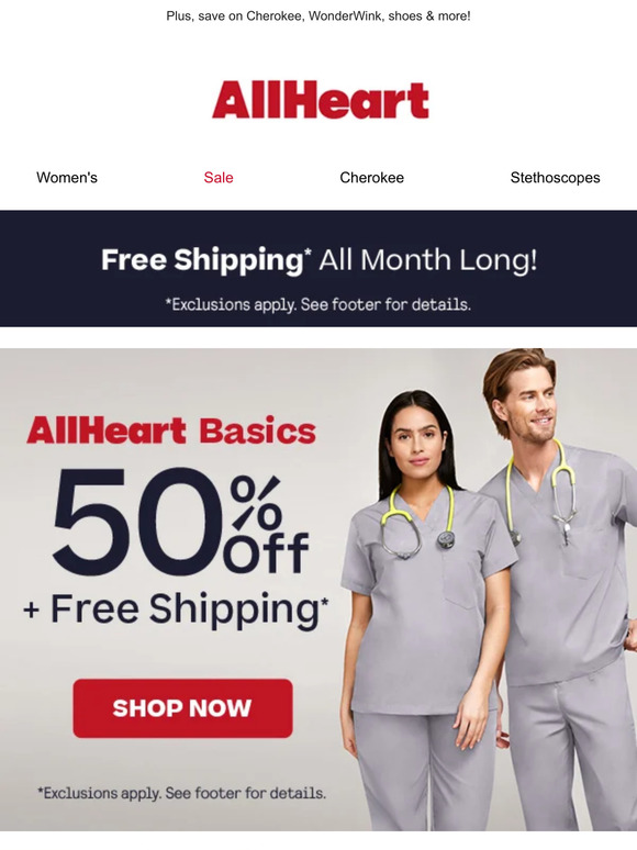 50 OFF! Save on essential scrubs Milled