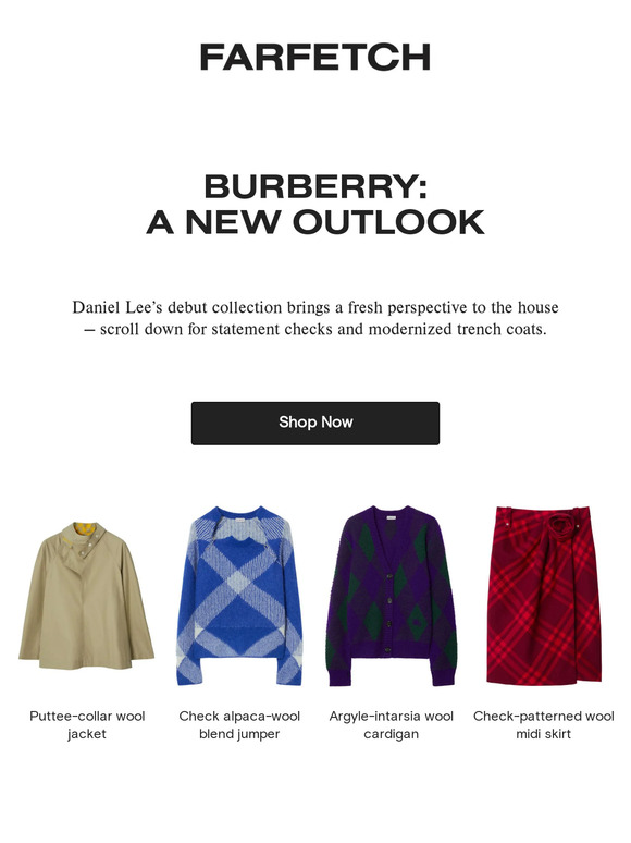 Burberry, by Daniel Lee