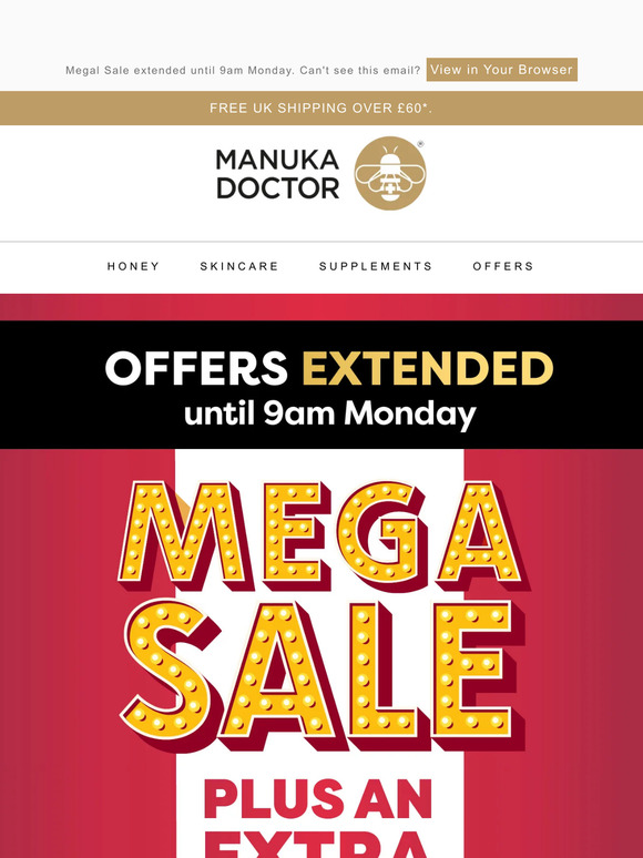 Mega Sale Extended 🥳 Code inside 🎁