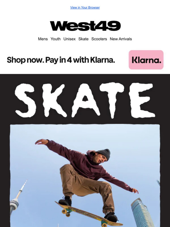 RIPPIN' SKATE DEALS FROM $20! 🤙