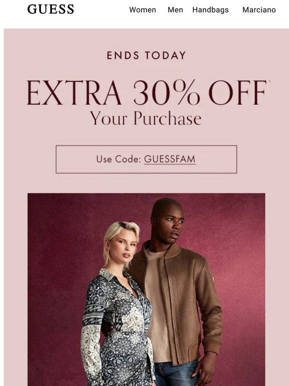 GUESS? Email Newsletters Shop Sales, Discounts, and Coupon Codes