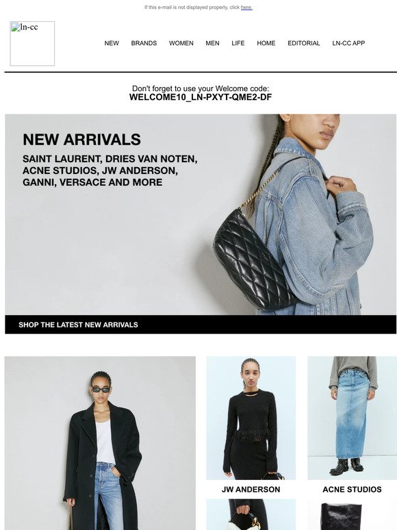 New In: Over 150 Styles Added
