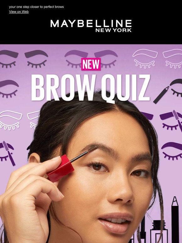 Brow Day HYPE! Try Our New Quiz! ⭐