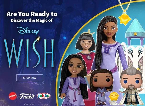Funko Pop! Wish Set of 4 - Asha and Star, Queen Amaya, King Magnifico and  Dahlia
