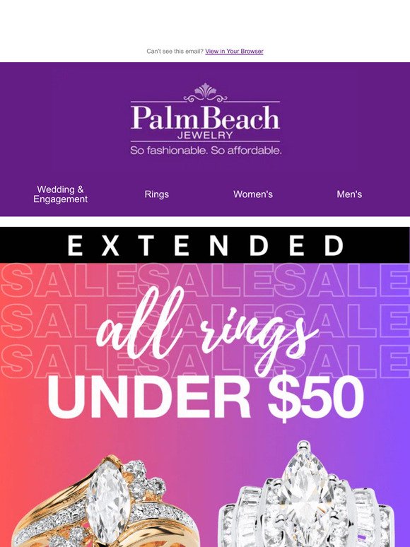 Rings Under $50 Sale Extended💍