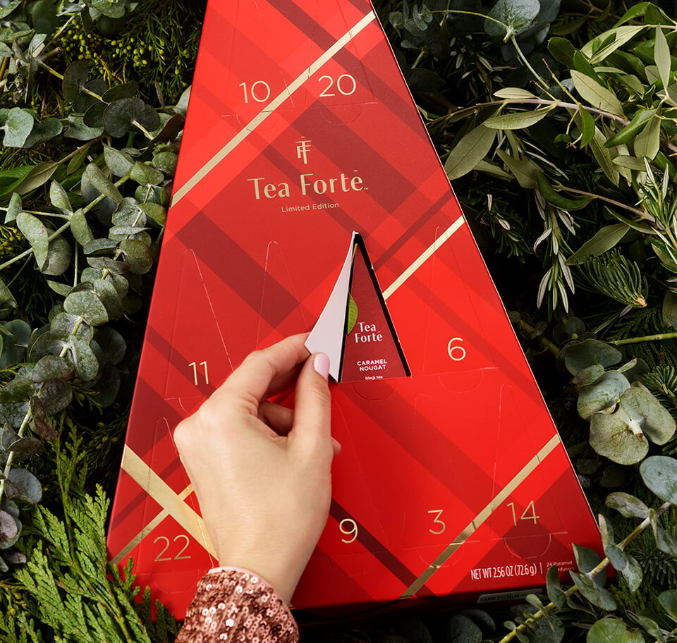 Tea Forté NEW! Warming Joy Advent Calendar Milled