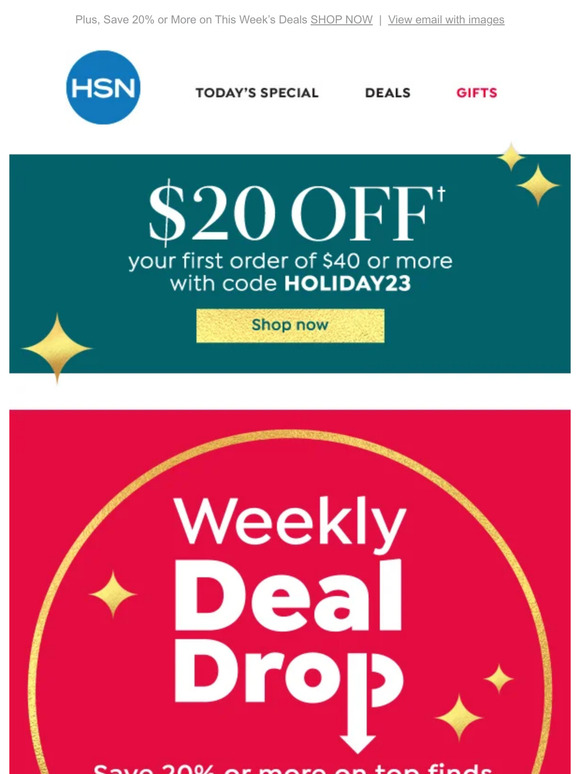 Just for You! $20 OFF Your First Order of $40 or More