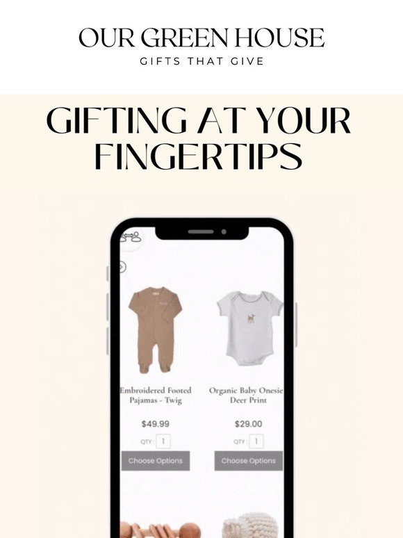 Gifting at your fingertips! 🎁🫶