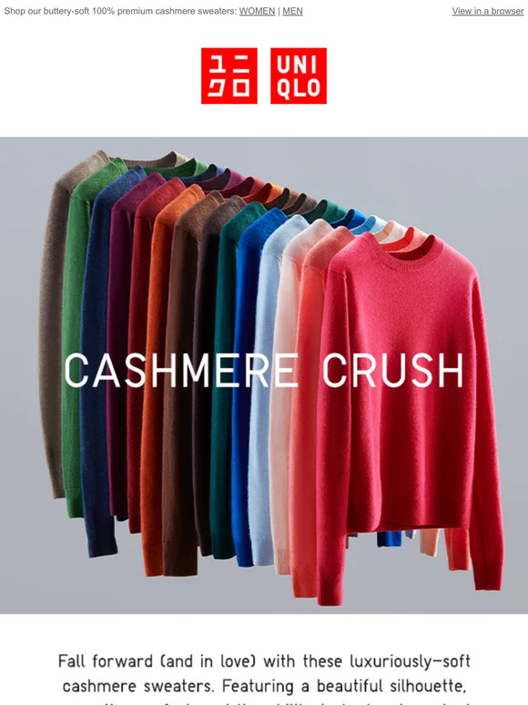 Crazy for cashmere