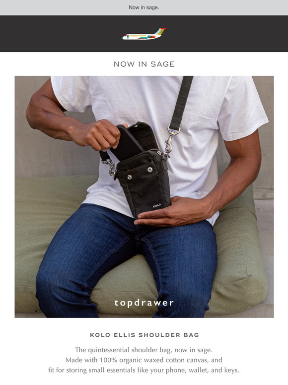 Topdrawer New Color Kolo Ellis Shoulder Bag Milled