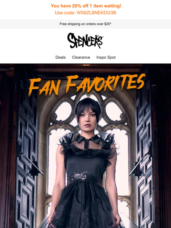 Spencer Gifts 🖤 Wednesday, ScoobyDoo! & more Milled