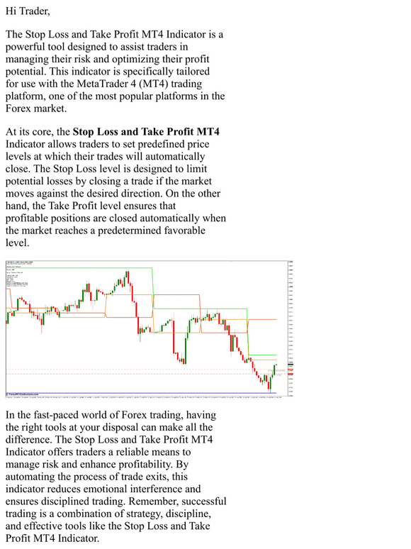 forexmt4indicators [Download] Stop Loss Take Profit MT4 Indicator Milled