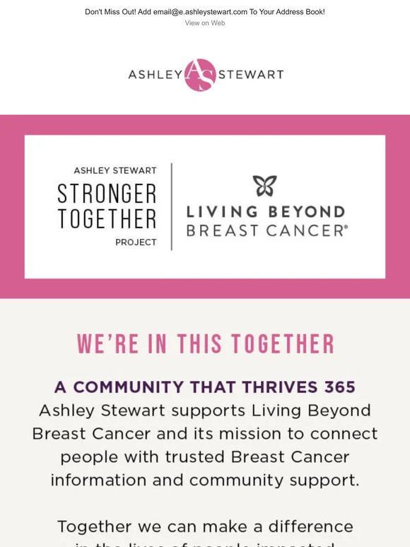 Stronger Together Project X Living Beyond Breast Cancer