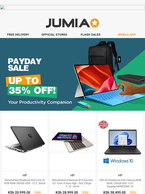 Computing made accessible with Jumia Deals💻