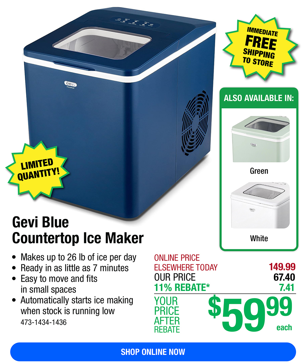 Menards Countertop Ice Maker UNDER 60! Milled