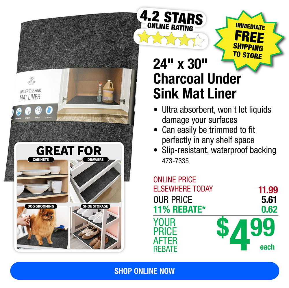 Under Sink Mat Liner