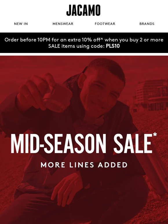 LAST CHANCE to shop our SALE 🤑