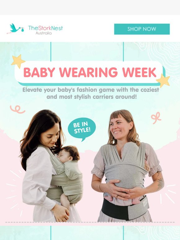 🌟 Babywearing Week - Discover the Perfect Carriers for Your Little One! 🌟